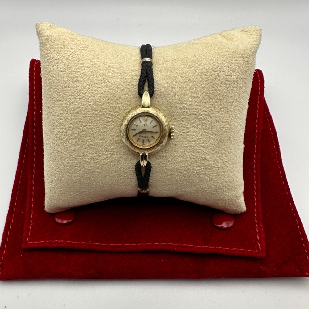 Omega 14k gold Cocktail watch - Picture 5 of 9